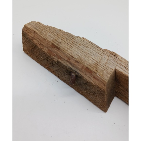 Antique Reclaimed Oak Handmade Barn Door Wooden Hardware Latch Closure Rustic - Picture 11 of 16